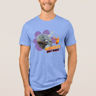 Montags, habe ich recht? Tri-Blend shirt