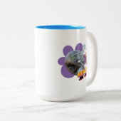 Montags, habe ich recht? zweifarbige tasse (VorderseiteRechts)