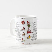 Montags Kind Kaffeetasse (Vorderseite Links)