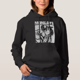 Montags Sind zum Kotzen Liebe Das Wochenende sarka Hoodie