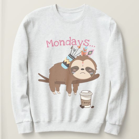 Montags Sweatshirt (Design vorne)
