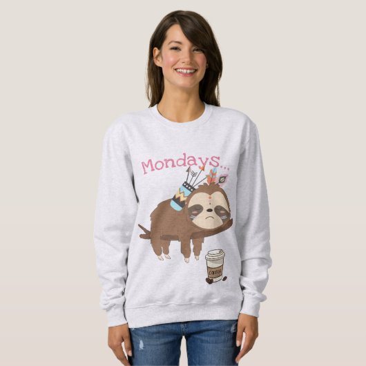 Montags Sweatshirt (Vorne ganz)