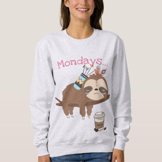 Montags Sweatshirt (Vorderseite)