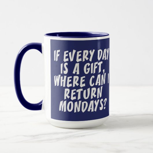 Montags Tasse (Links)