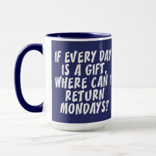Montags-Tassen Tasse