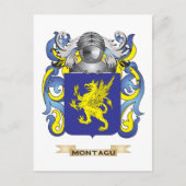 Montagu-Wappen (Familienwappen) Postkarte (Vorderseite)