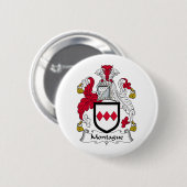 Montague Familienwappen Button (Vorne & Hinten)