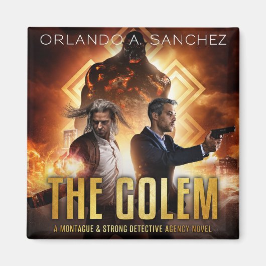 Montague & Strong Case Files 10 - The Golem Magnet (Vorne)