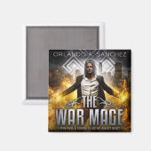 Montague & Strong Case Files - Der Kriegsmagier Magnet (Vorderseite/Rückseite)