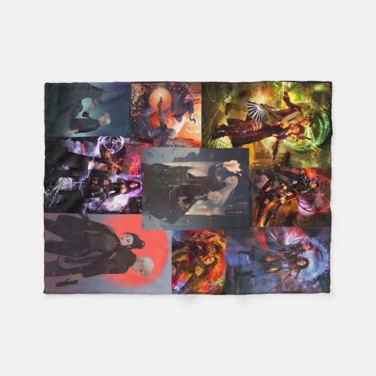 Montague & Strong Fleece Blanket - Collage (Vorderseite (Horizontal))