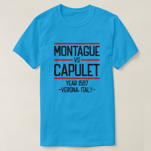 Montague vs Capulet T-Shirt (Design vorne)