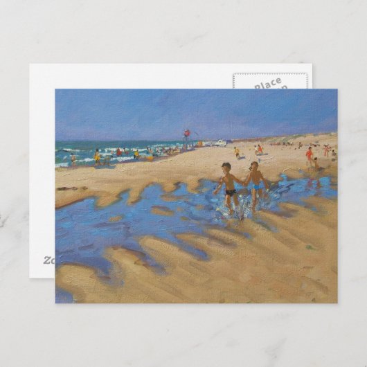 Montalivet Frankreich Postkarte (Vorne/Hinten)