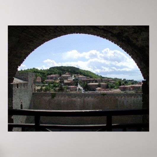 Montalpuciano, Italien Poster (Vorne)