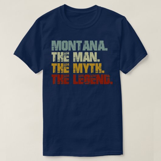 Montana6 T-Shirt (Design vorne)