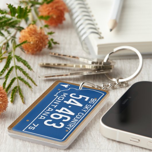 Montana 1975 Vintager Schlüsselanhänger (Vorderseite rechts)