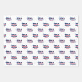 Montana, 50 Staaten, Liberty Bell Geschenkpapier Set (Vorderseite)