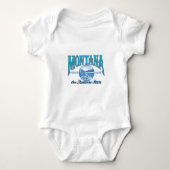 Montana Baby Strampler (Vorderseite)