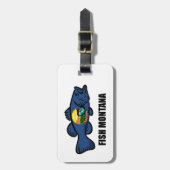 Montana Bass Gepäckanhänger (Vorderseite vertikal)