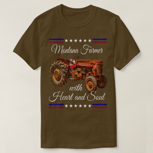 Montana Bauer Retro T-Shirt (Design vorne)