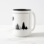 Montana-Baum-Tasse Zweifarbige Tasse (VorderseiteRechts)