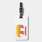 Montana Bear Gepäckanhänger (Vorderseite vertikal)