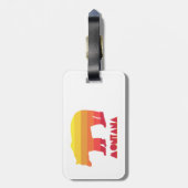 Montana Bear Gepäckanhänger (Rückseite vertikal)