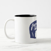 Montana Bear Zweifarbige Tasse (Links)