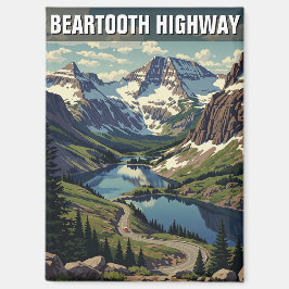 Montana Bearzahnweg Magnet