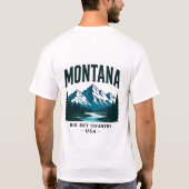 Montana Berg Erbe T-Shirt (Rückseite)