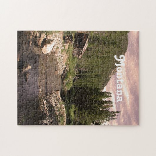 Montana-Bergbau Puzzle (Horizontal)