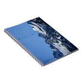 Montana-BergNotebook Notizblock (Rechte Seite)
