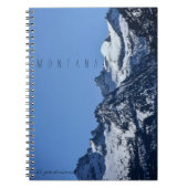 Montana-BergNotebook Notizblock (Vorderseite)
