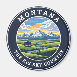 Montana Big Sky Country Magnet