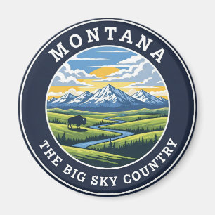 Montana Big Sky Country Magnet