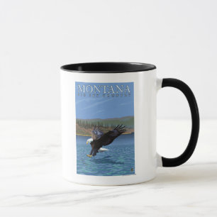 Montana — Big Sky CountryDiving Eagle Tasse