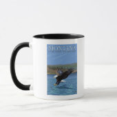 Montana — Big Sky CountryDiving Eagle Tasse (Links)