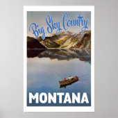 Montana Big Sky Poster (Vorne)