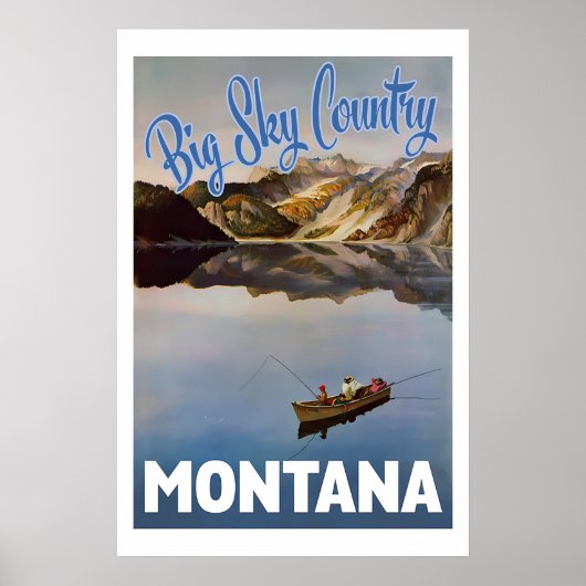 Montana Big Sky Poster (Vorne)