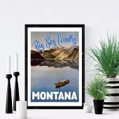 Montana Big Sky Poster