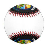 MONTANA BIG SKY State FLAG Baseball (Rückseite)