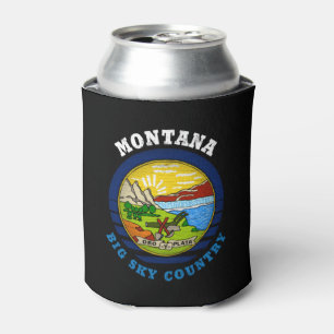 MONTANA BIG SKY State FLAG Dosenkühler