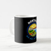 MONTANA BIG SKY State FLAG Kaffeetasse (Vorderseite Links)