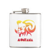 Montana Bighorn Flachmann (Vorderseite)