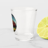 Montana Bison Schnapsglas (Rechts)