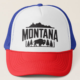 Montana Bison Wildnis Truckerkappe