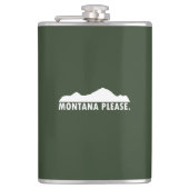 Montana Bitte Flachmann (Vorderseite)