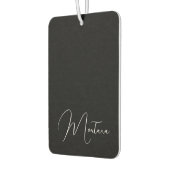 Montana Black mit weißen Buchstaben Autolufterfrischer (Links)