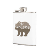 Montana-Braunbärflasche Flachmann (Links)