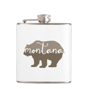 Montana-Braunbärflasche Flachmann