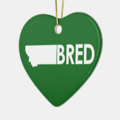 Montana Bred Keramikornament (Links)
